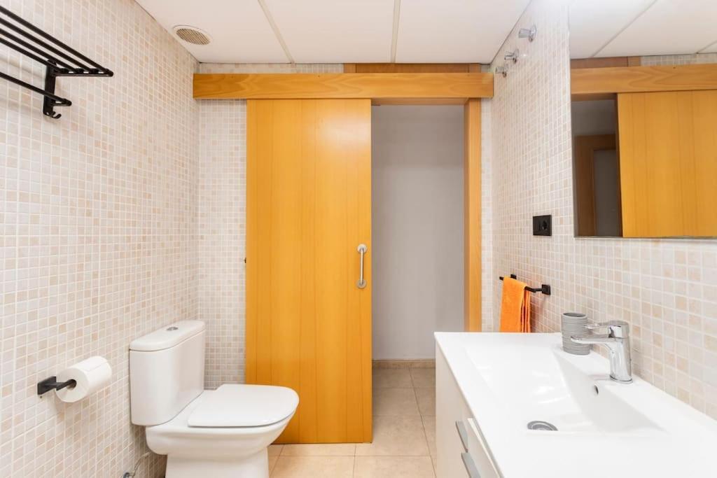 Castelplace Beach Con Plaza De Garage Incluida, Free Parking And Ac Alicante Eksteriør billede